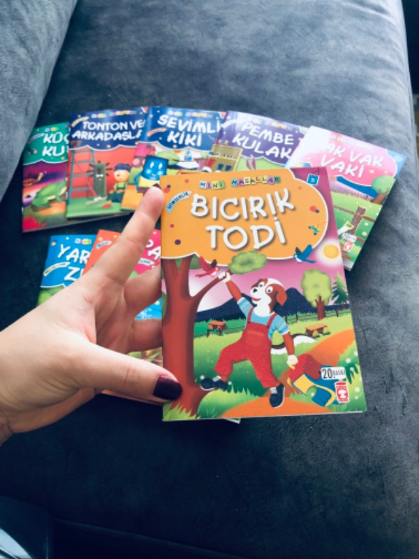 Mini Masallar Seti 1 (10 Kitap) - Müjgan Şeyhi