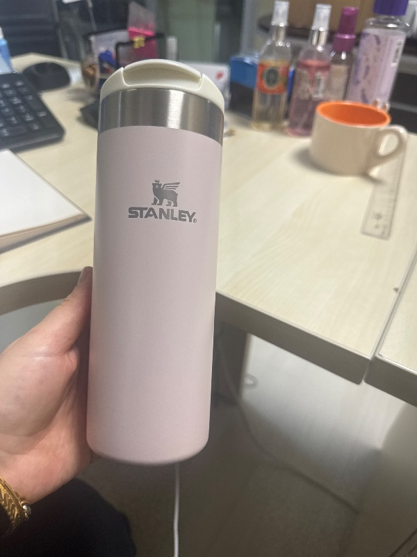 Stanley The AeroLight Transit Termos Bardak 0.47 Lt Açık Pembe