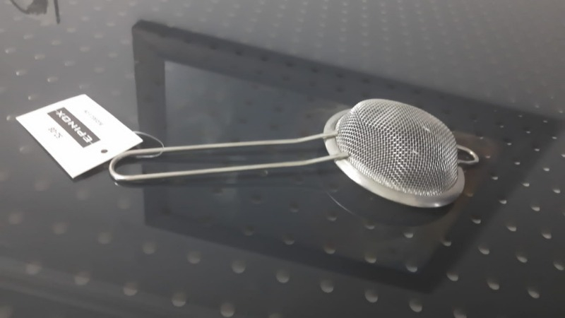 Biradlı Kokteyl Süzgeci Bar Süzgeci 8 cm