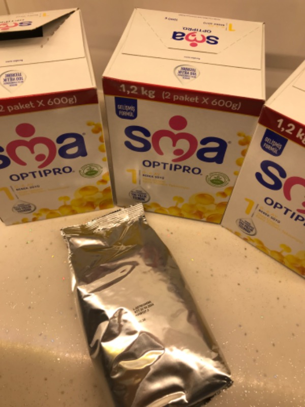 SMA Optipro Probiyotikli 1 0-6 Ay Bebek Sütü 800 gr x 3 Adet