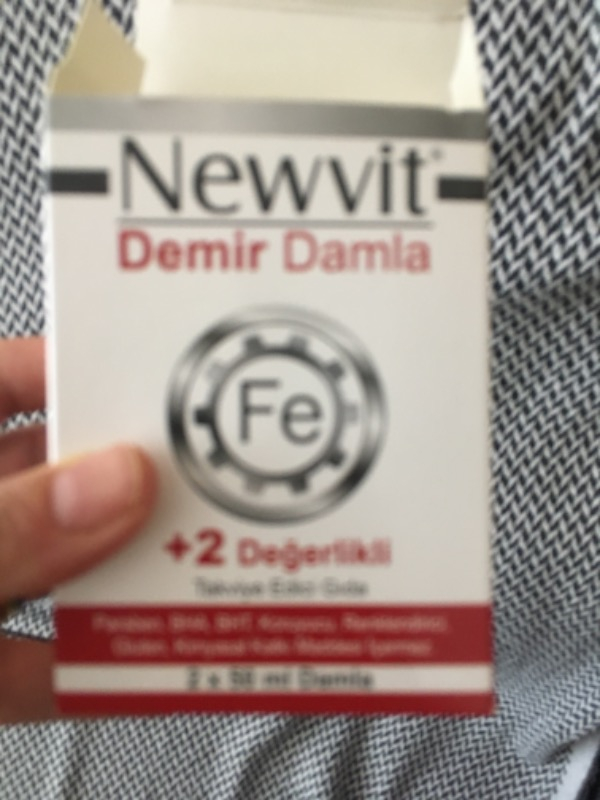 Newvit Demir Damla 2X50 ml