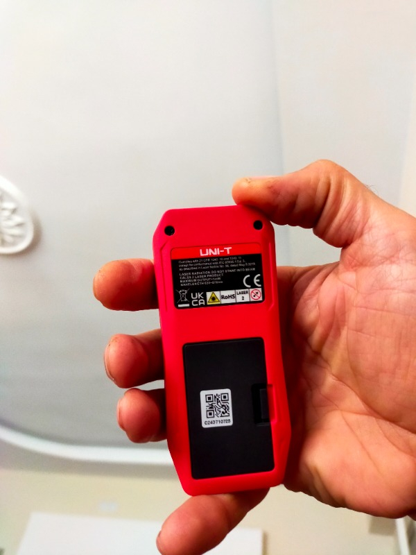 Uni-T LM50A Lazer Mesafe Ölçer 50 mt