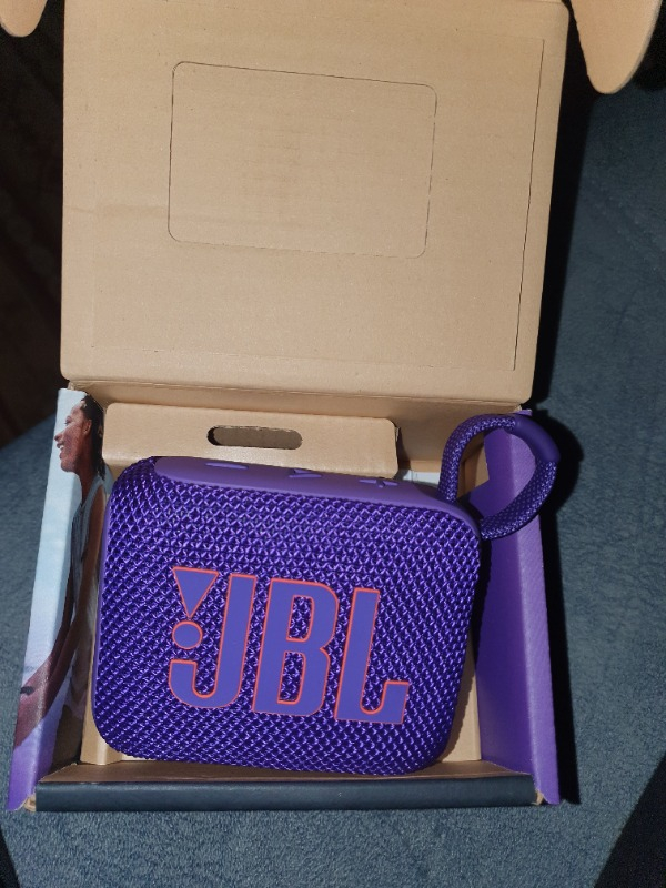 JBL Go4, Bluetooth Hoparlör, IP67, Mor