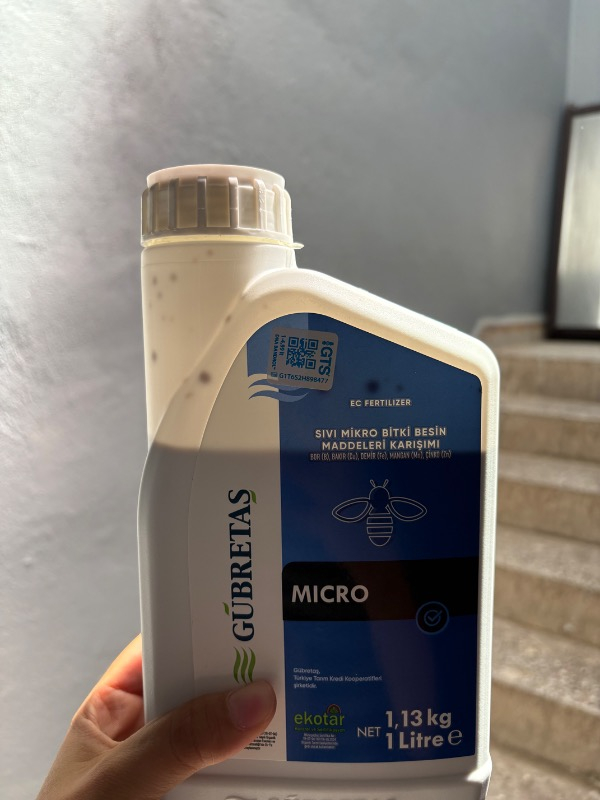 Gübretaş Micro Sıvı Yaprak Gübresi 1 lt