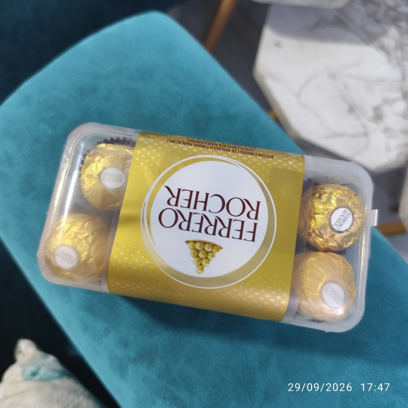 Ferrero Rocher Çikolata 16'lı 200 Gr