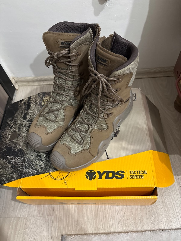 YDS ASTOR FERMUARLI BOT -COYOTE