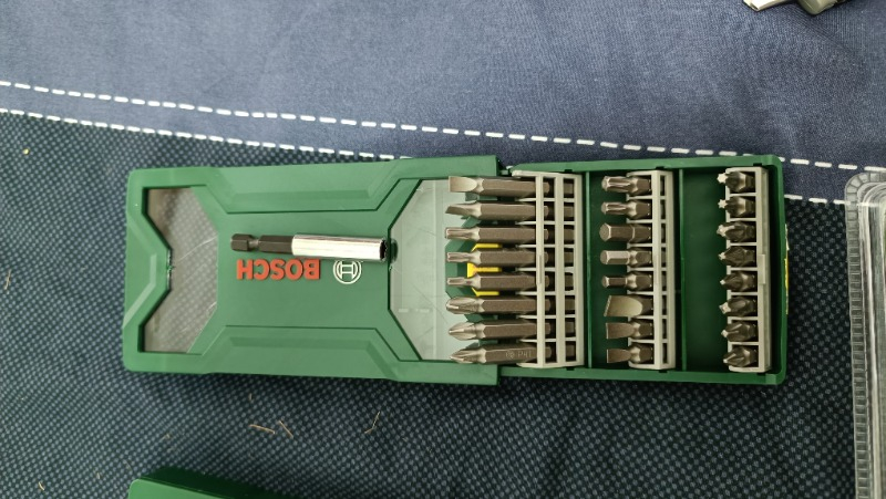 Bosch X-Line 15 Parça Delme 25 Parça Vidalama Ucu Seti + Tornavida