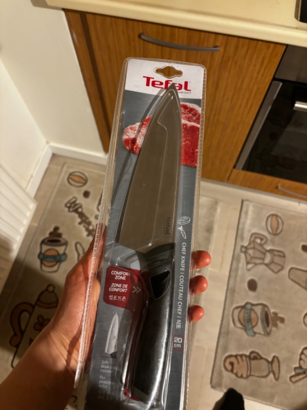 Tefal K22132 Comfort Kapaklı Şef Bıçağı 20 cm - 2100121737