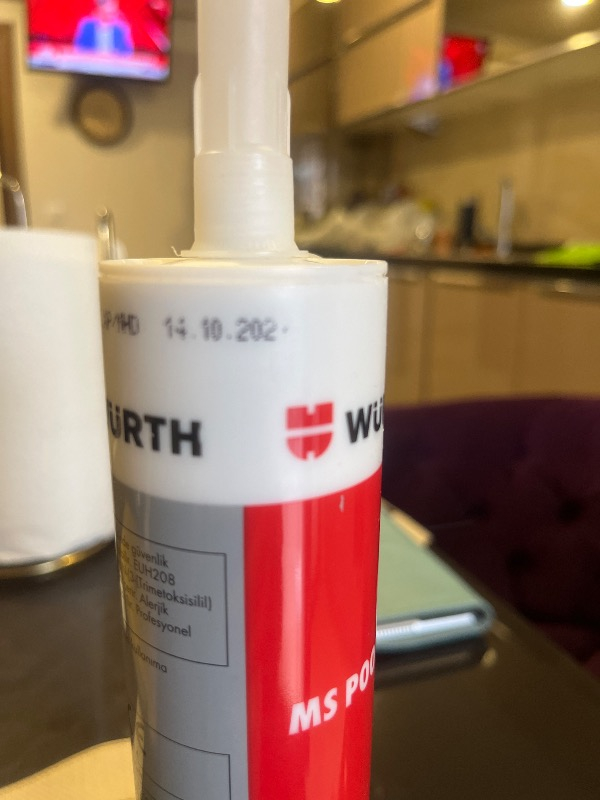 WÜRTH MS POOL 290 ML Su İçinde Yapışkan Elastik Yapıştırıcı Sızdırmaz Özellikte