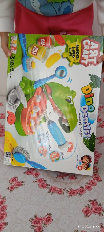 Art Craft Dino Dişçi Hamur Set