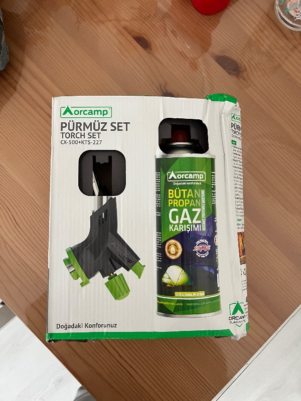 Orcamp Çakmaklı Pürmüz Set