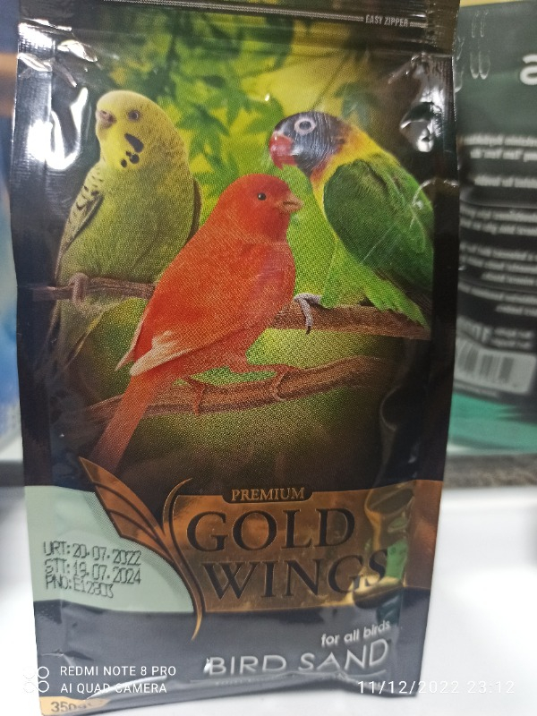 Gold Wings Premium Kuş Kumu 350 Gr
