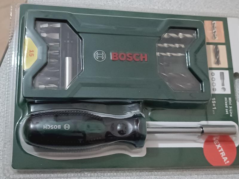 Bosch X-Line 15+1 Vidalama&matkap Ucu Seti