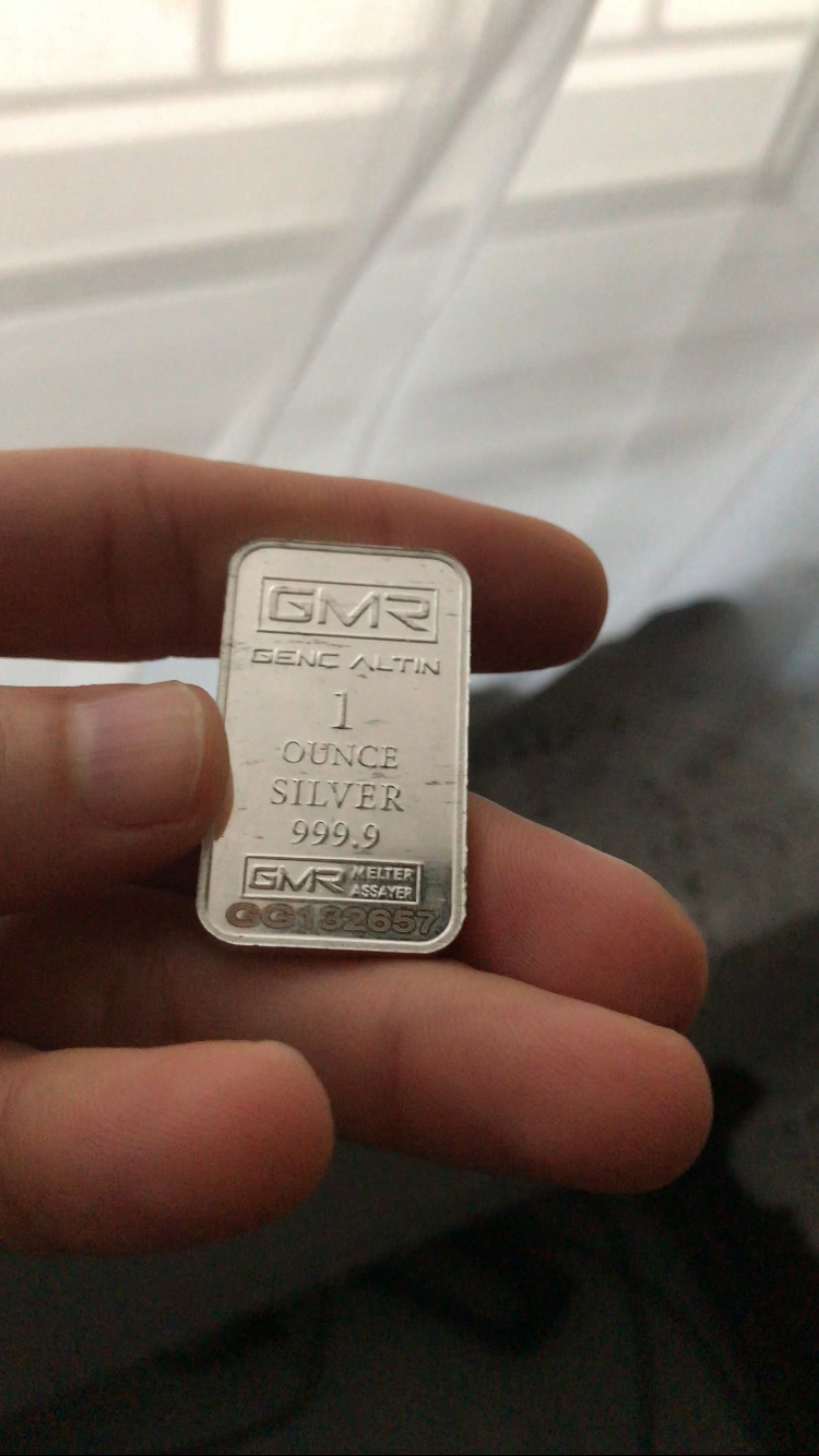E-Gümüş 1 ONS (31.10 gr) Külçe Gümüş