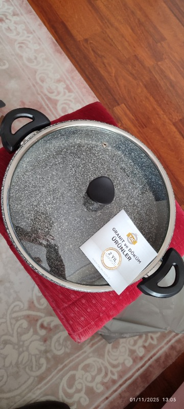 TAÇ-3405 Ultra Granit Basık Tencere 30CM