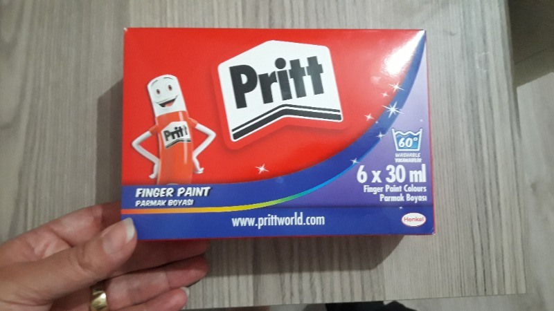 Pritt Parmak Boyası 6'lı 30Ml (1221355)