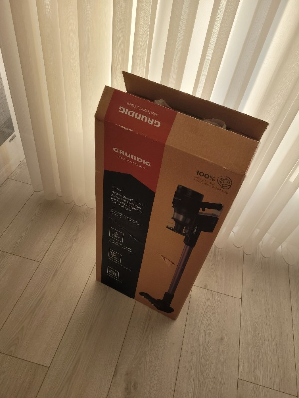 GRUNDIG VCP 7330 HyperClean 450 Watt BLDC Motor Şarjlı Dik Süpürge