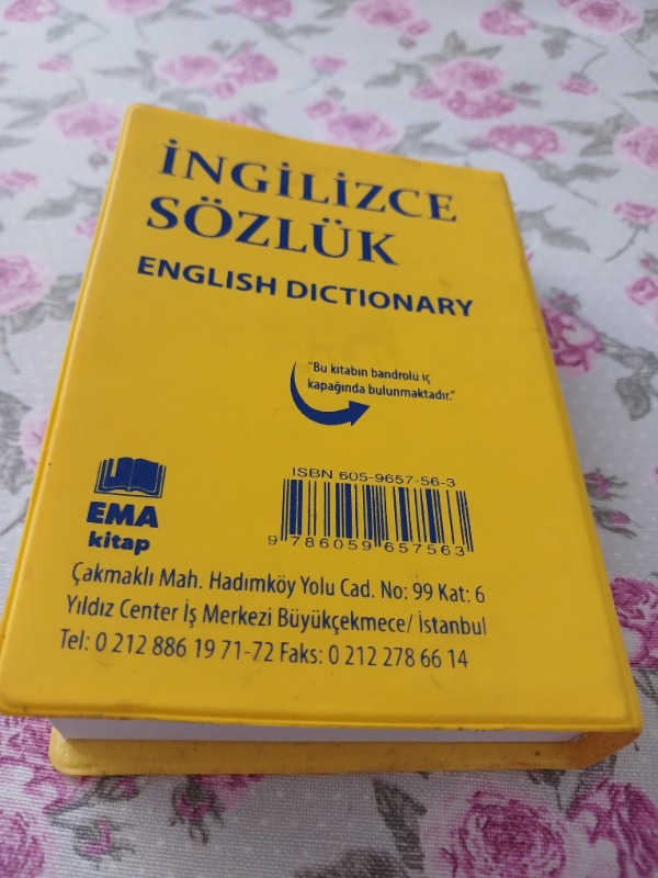 Ema Kitap İngilizce Sözlük