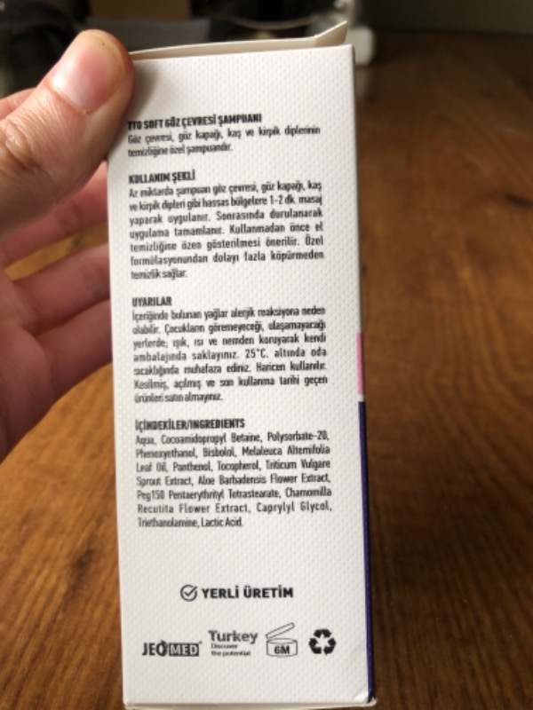 TTO Soft Göz Çevresi Şampuanı 125 ml