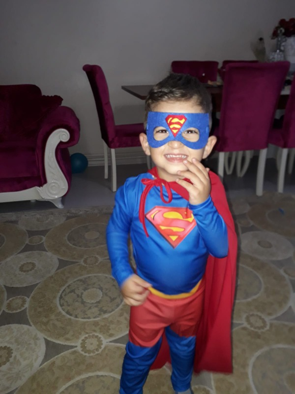Tarz Kids Süperman Çocuk Kostüm