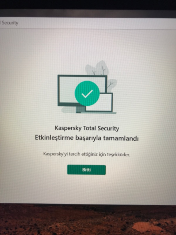 Kaspersky Total Security 1 Kullanıcı 1 Yıl Türkçe Anti Virüs Programı 2021 Sürüm