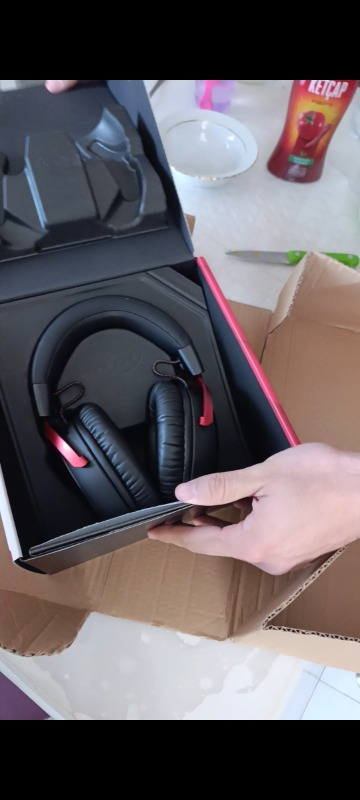 HyperX Cloud III S Kırmızı Siyah Kablosuz Oyuncu Kulaklığı A59Z0AA