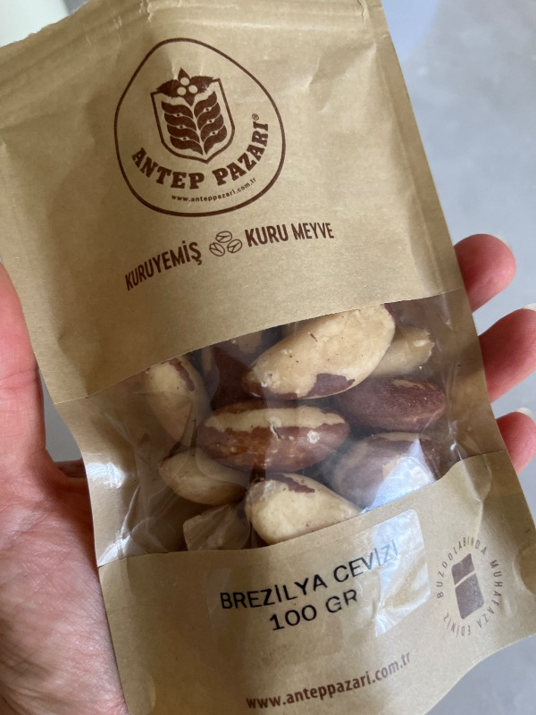 ANTEP PAZARI BREZİLYA CEVİZİ-NATUREL-100 GR