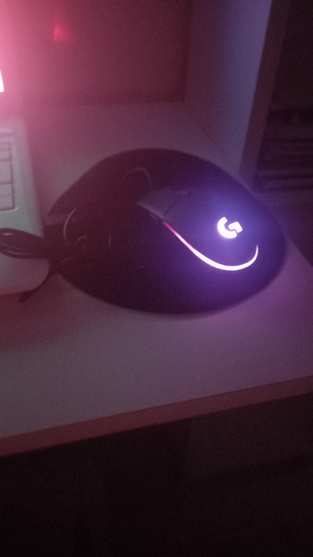 Logitech 910-005823 G102 LightSync Black 8000DPI 6 Tuş Optik RGB Siyah Kablolu Gaming (Oyuncu) Mouse