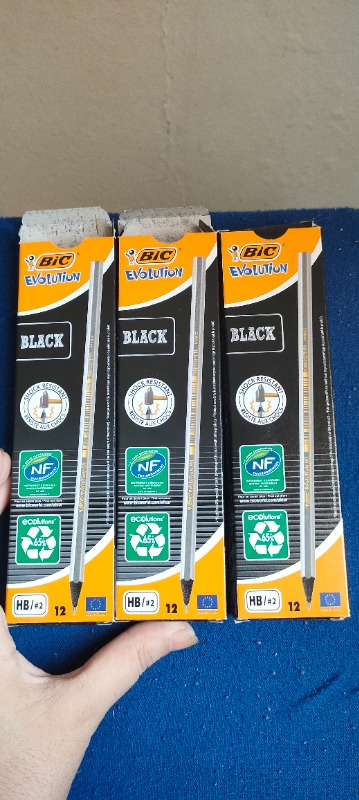 Bic Evolution Black HB Kurşun Kalem 12'li Kutu
