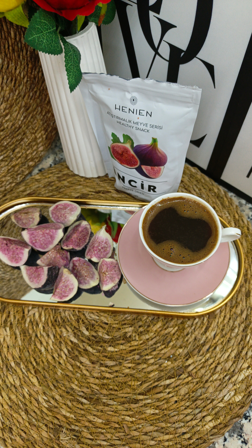 Henien Dondurularak Kurutulmuş İncir 30 Gr - Koruyucu ve Katkı Maddesi İçermeyen Freeze Dried İncir