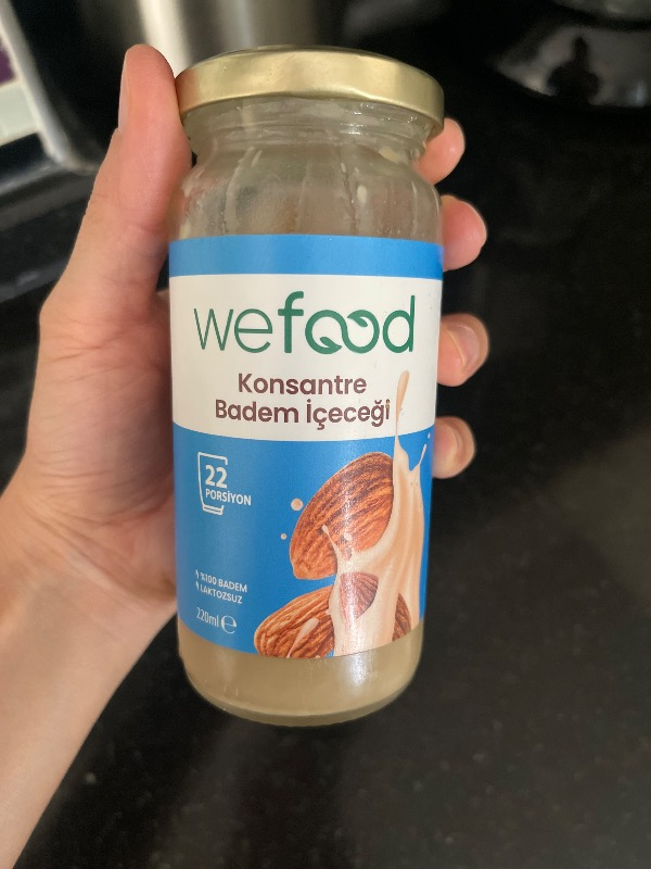 Wefood Konsantre Badem İçeceği 220 gr