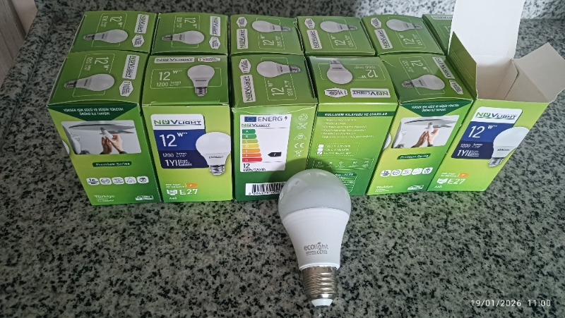 Cata CT-4266 12W Beyaz 10 Adet