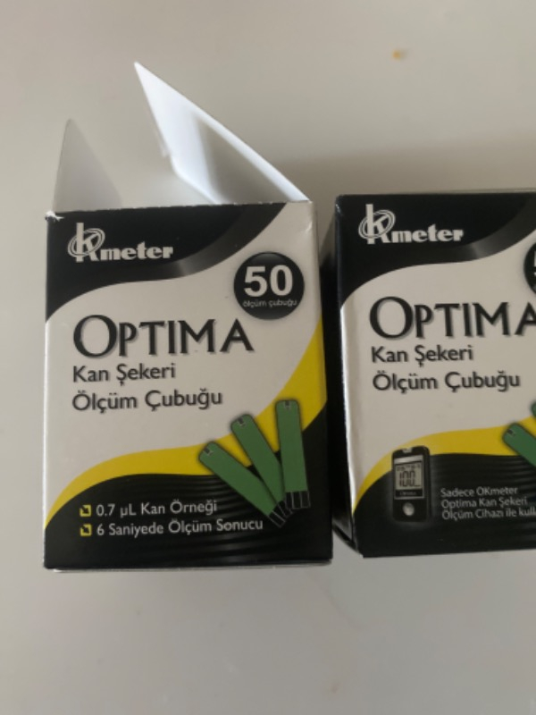 Optima Kan Şeker Ölçümstribi 100 Adet