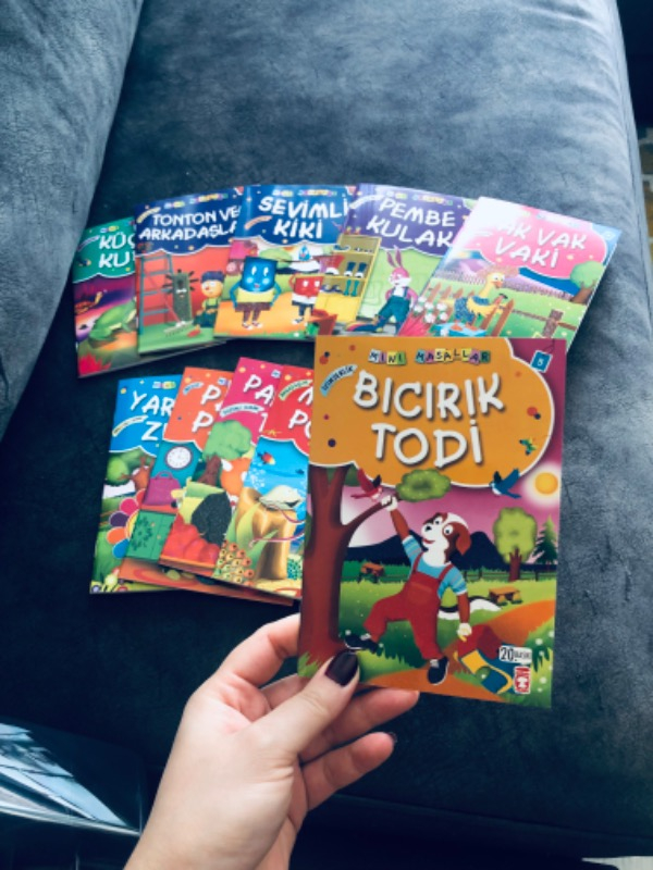 Mini Masallar Seti 1 (10 Kitap) - Müjgan Şeyhi