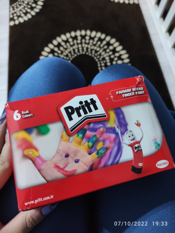 Pritt Parmak Boyası 6'lı 30Ml (1221355)