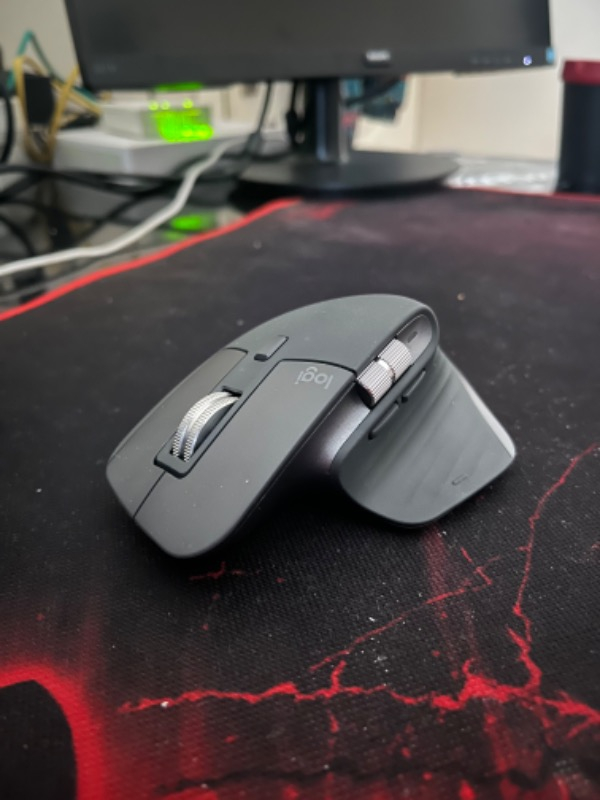 Logitech MX Master 3S Performans 8.000 DPI Optik Sensörlü Sessiz Kablosuz Mouse - Siyah