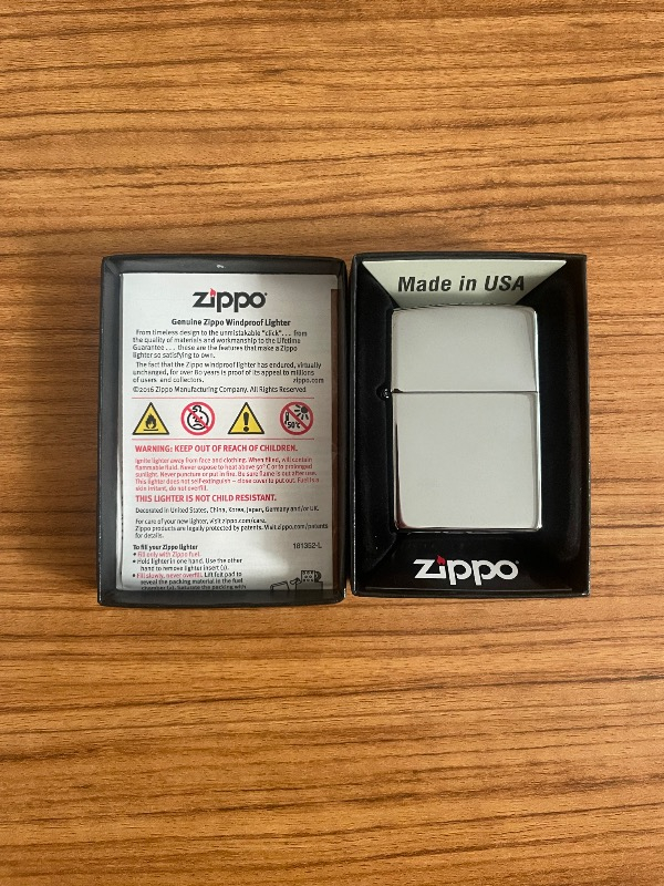 Zippo Reg High Polish Chrome Çakmak