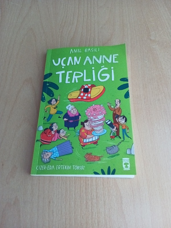 Timaş Çocuk Uçan Anne Terliği - Anıl Basılı Fantastik & Macera Kitabı 128 Sayfa Türkçe