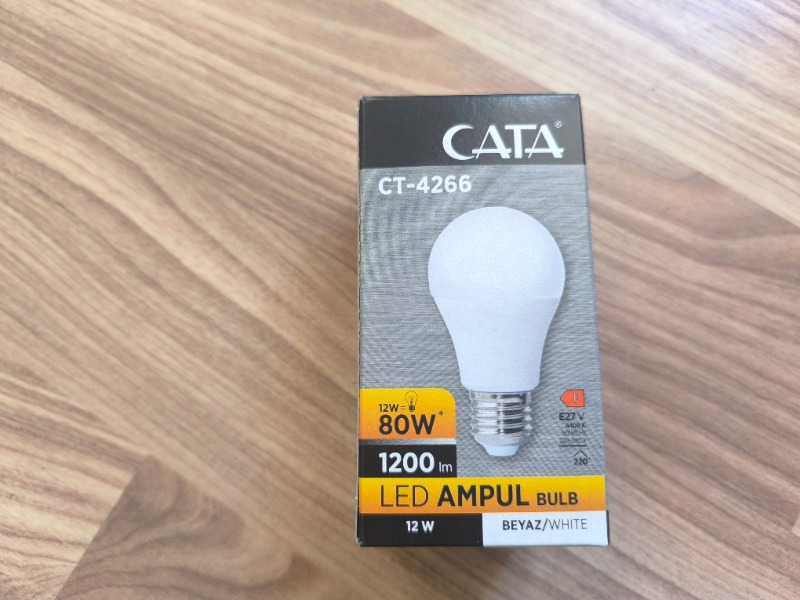 Cata CT-4266 12W Beyaz 10 Adet