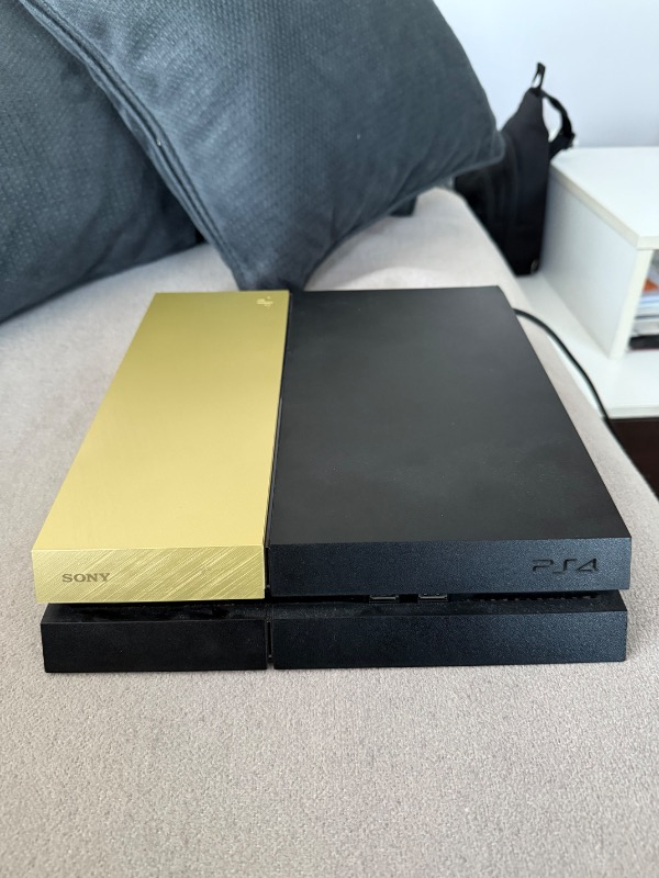 Sony PS4 Custom Faceplate Kapak Altın