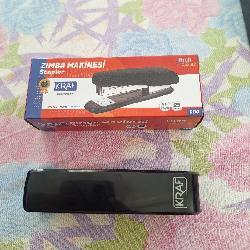 Kraf Zımba Makinası No:24/6 20G Siyah