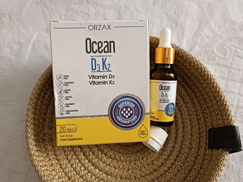 Orzax Ocean D3 K2 Damla 20 ml