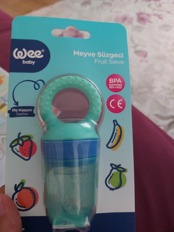 Wee Baby Meyve Süzgeci Pembe