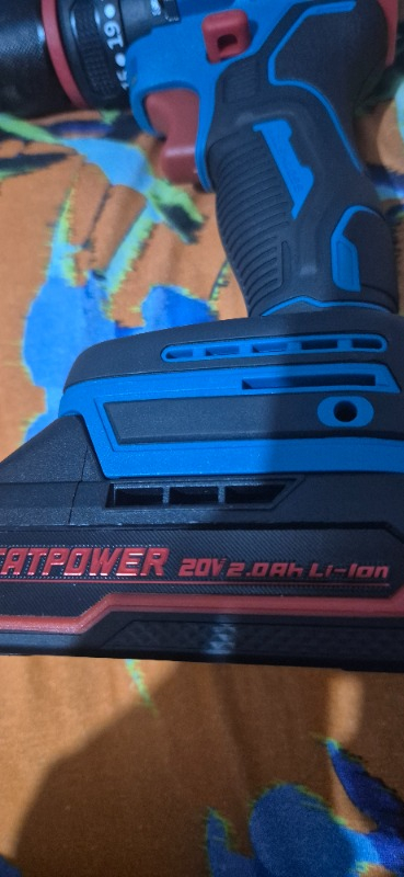 Catpower 1025 Kömürsüz Darbeli Akülü Matkap 20V 2 Ah Lion