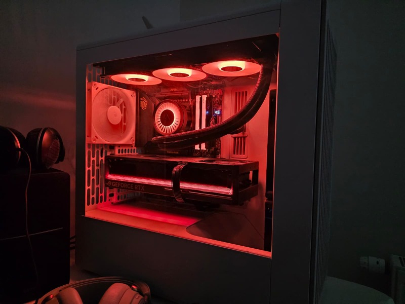 Havn Bf 360 Flow White 2X180MM 1X140MM Fan Temperli Cam USB 3.2 Mid Tower Atx Gaming Kasa