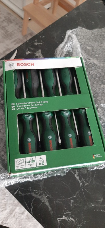 Bosch Cırcır Kombine Anahtar Seti 8 Parça - 1600A027PS
