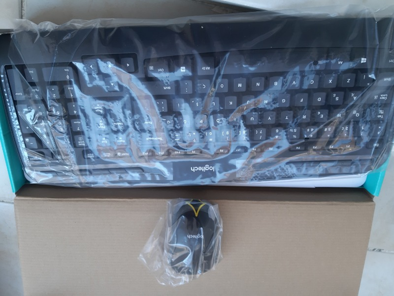 Logitech MK330 Kablosuz Klavye & Mouse Seti-Siyah