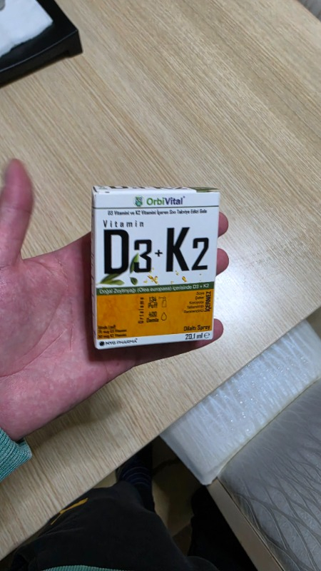 Orbivital D3 K2 Vitamini