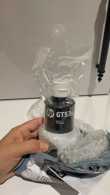 HP GT53XL Siyah Mürekkep Şişesi 1VV21AE
