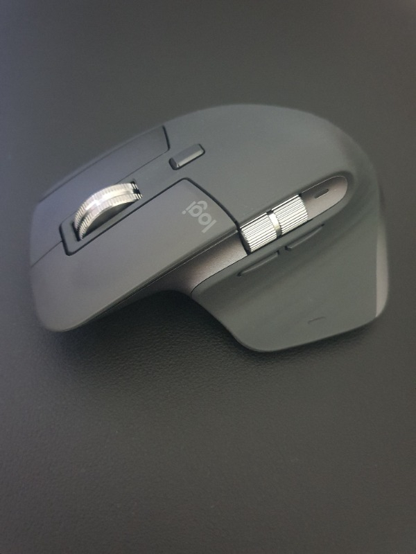 Logitech MX Master 3S Performans 8.000 DPI Optik Sensörlü Sessiz Kablosuz Mouse - Siyah